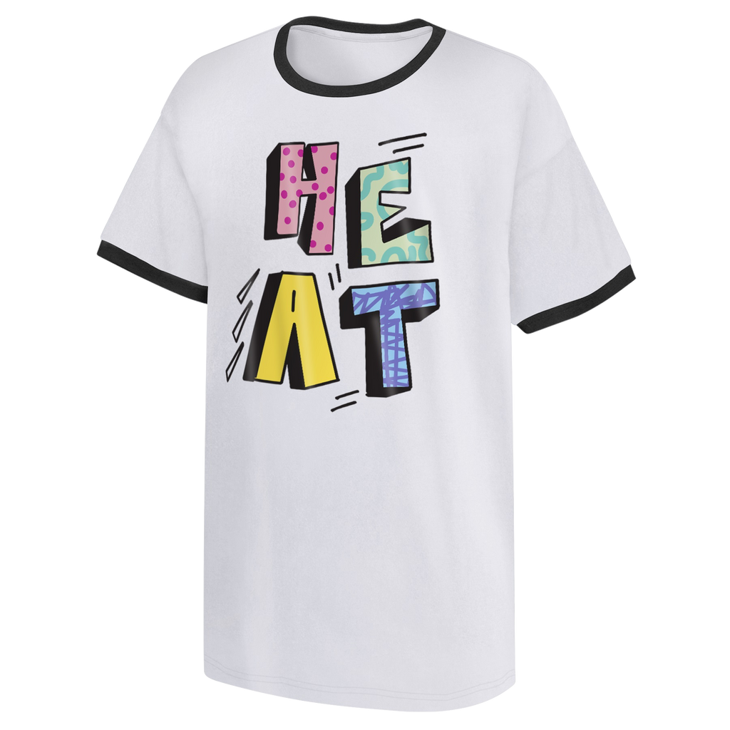 Court Culture HEAT Doodle Girls Tee GIRLSTEES OUTERSTUFF    - featured image