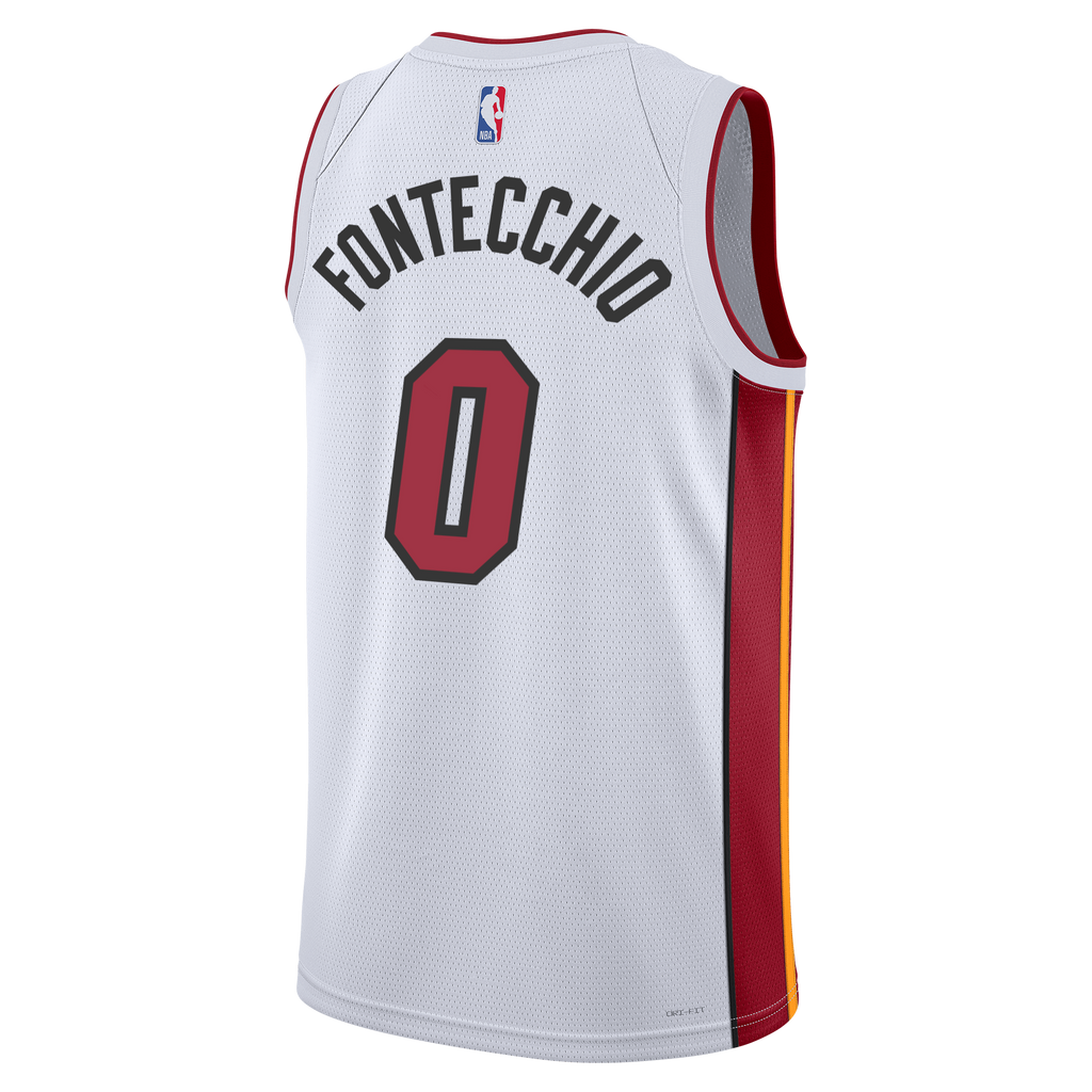 Simone Fontecchio Nike Miami HEAT Swingman Jersey