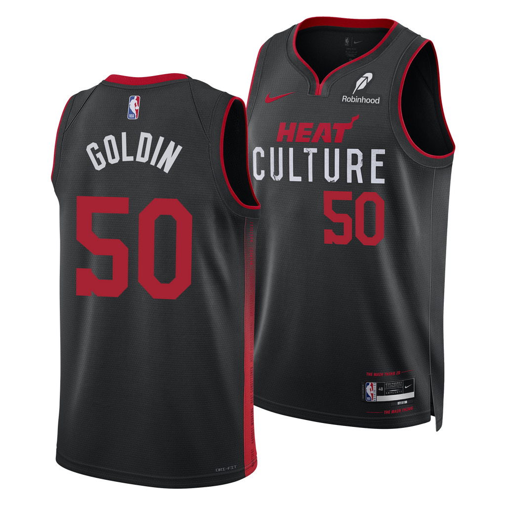 Vlad Goldin HEAT Culture Jersey | Miami HEAT | Jersey