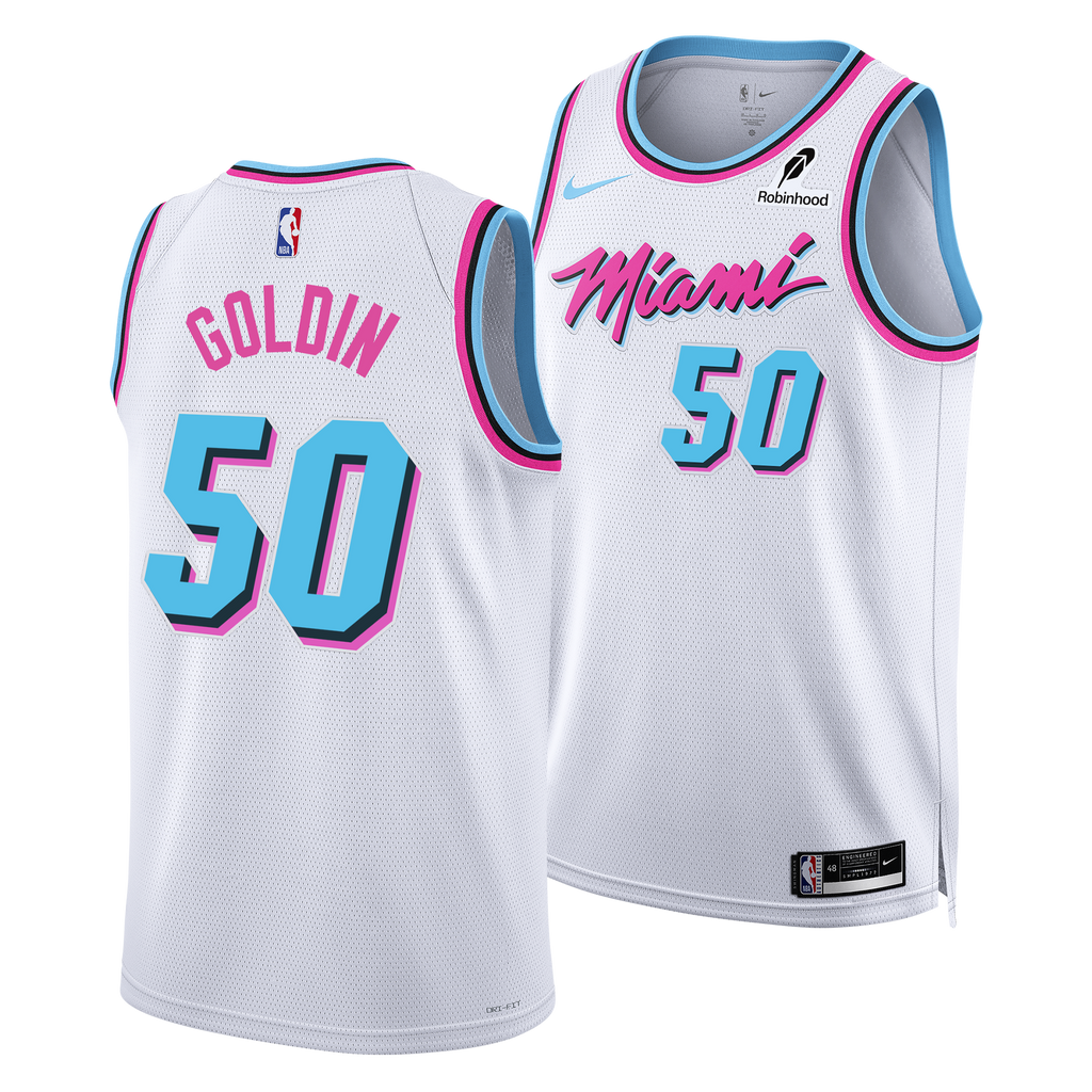 Vladislav Goldin Nike Vice Jersey| Miami HEAT | Jersey