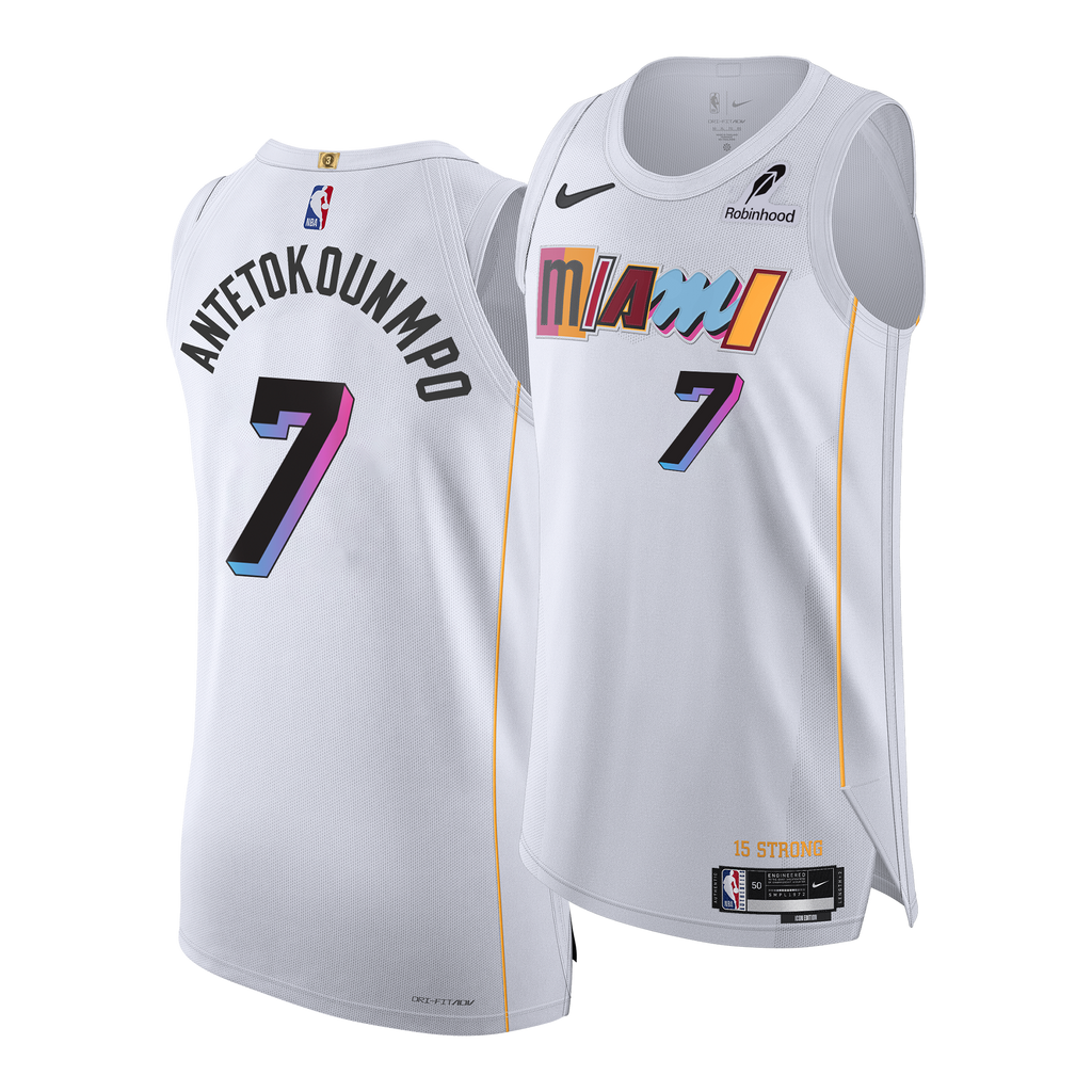 Giannis Antetokounmpo Nike Miami Mashup Vol. 2 Authentic Jersey