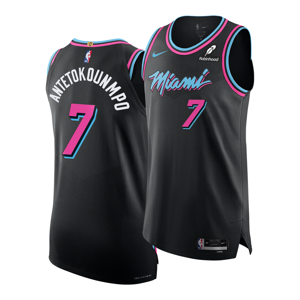 Giannis Antetokounmpo Nike Original Vice Nights Authentic Jersey