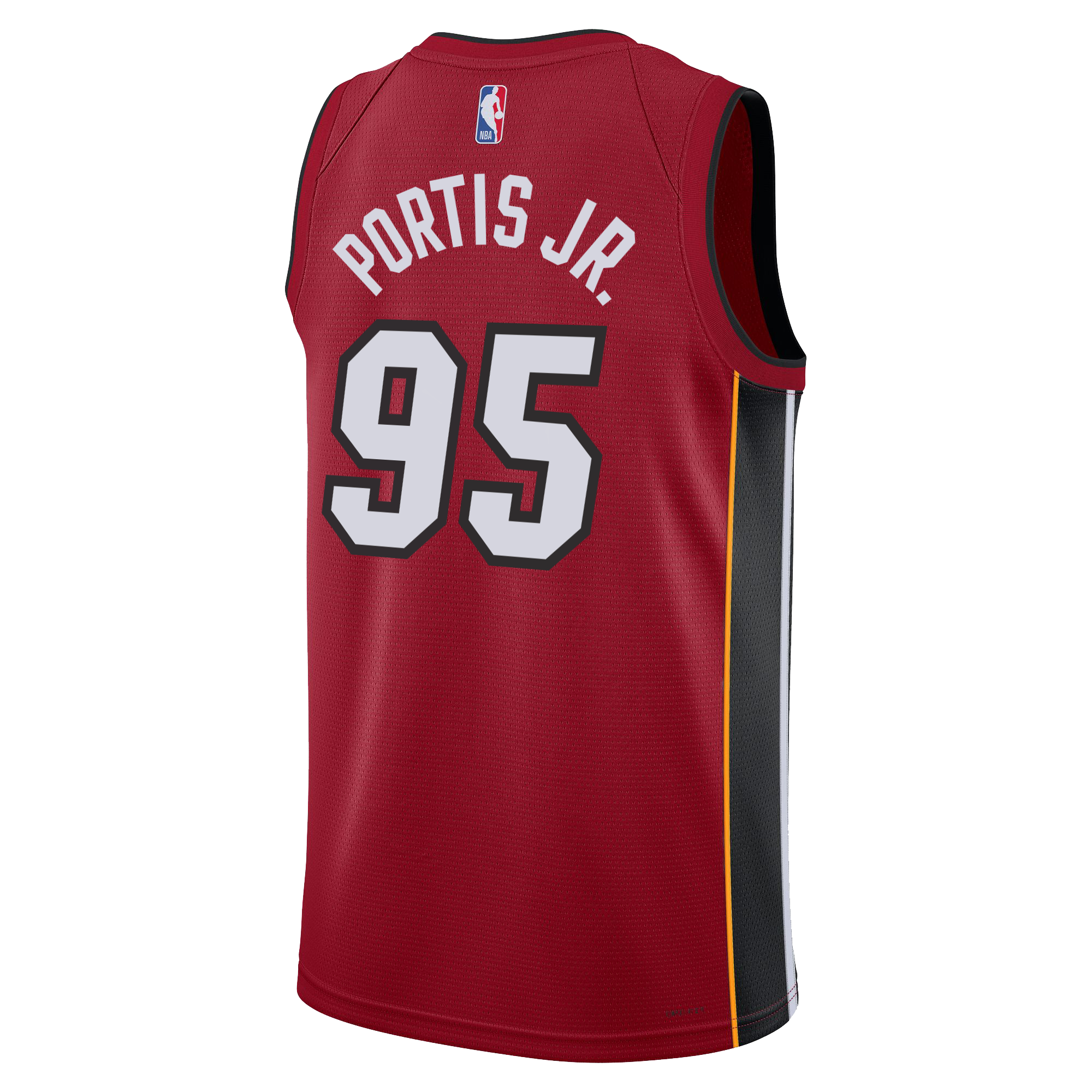 Bobby Portis Jr. Nike Jordan Brand Miami HEAT Statement Red Swingman Youth Jersey
