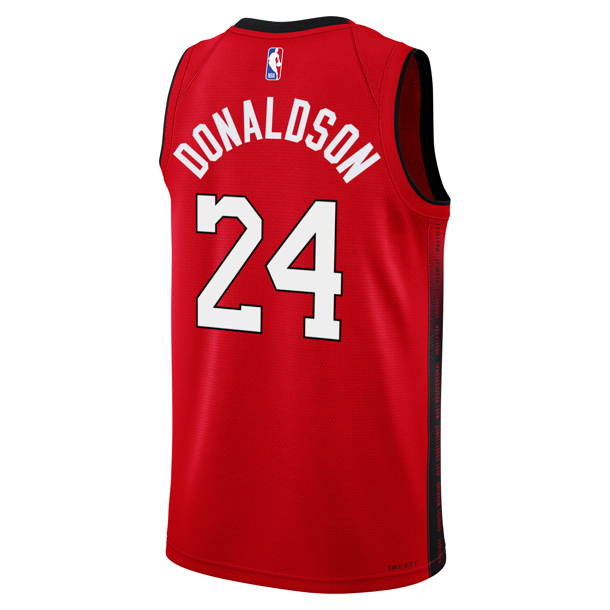 Show your Miami pride with the Tre Donaldson Nike HEAT Culture: Blood Red Youth Swingman Jersey. Featuring 