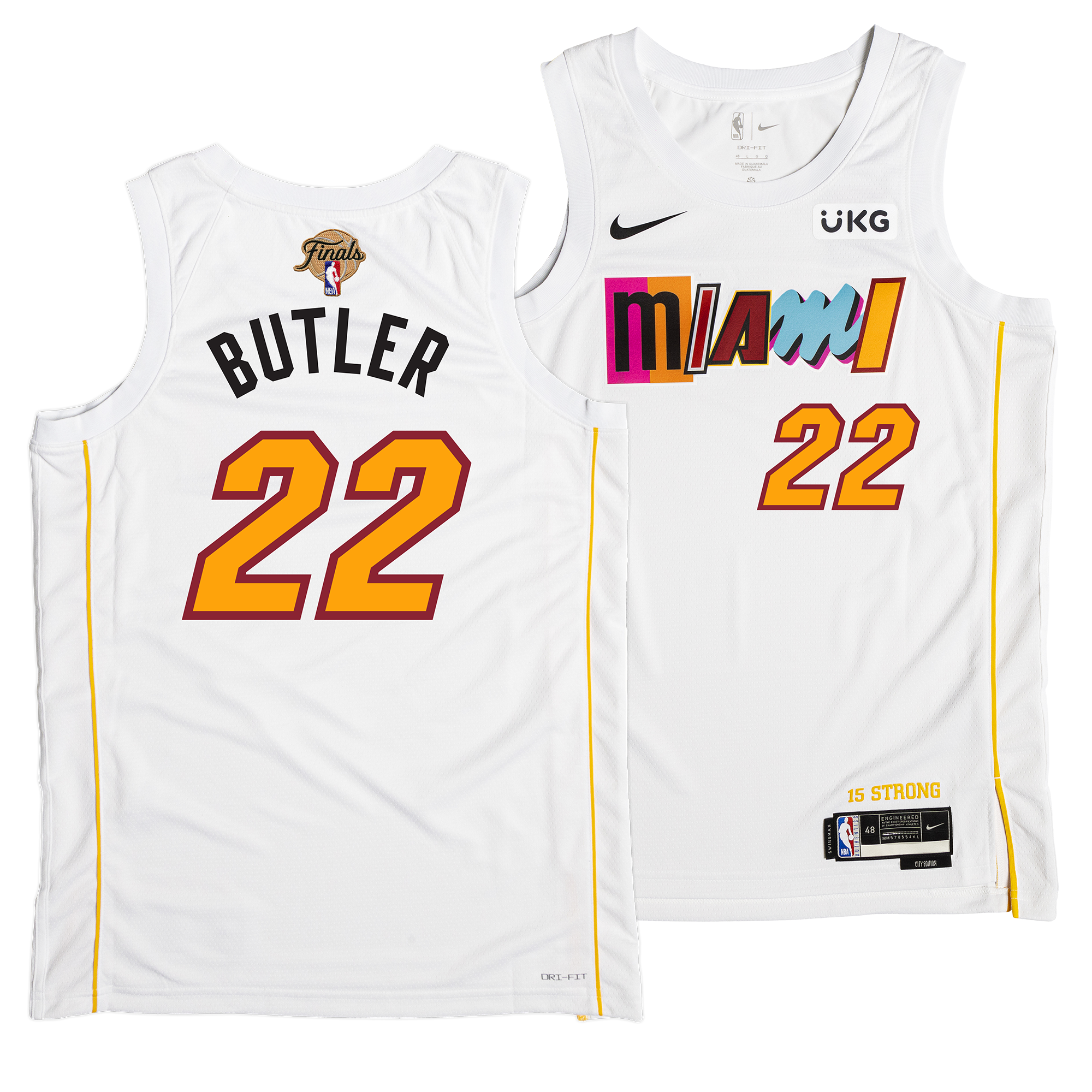 Hevding Jimmy Butler Miami Vice Wave Jersey 22 Long Sleeve T-Shirt