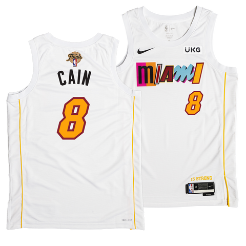Jamal Cain Nike Miami Mashup Vol. 2 Swingman Jersey - Finals Edition