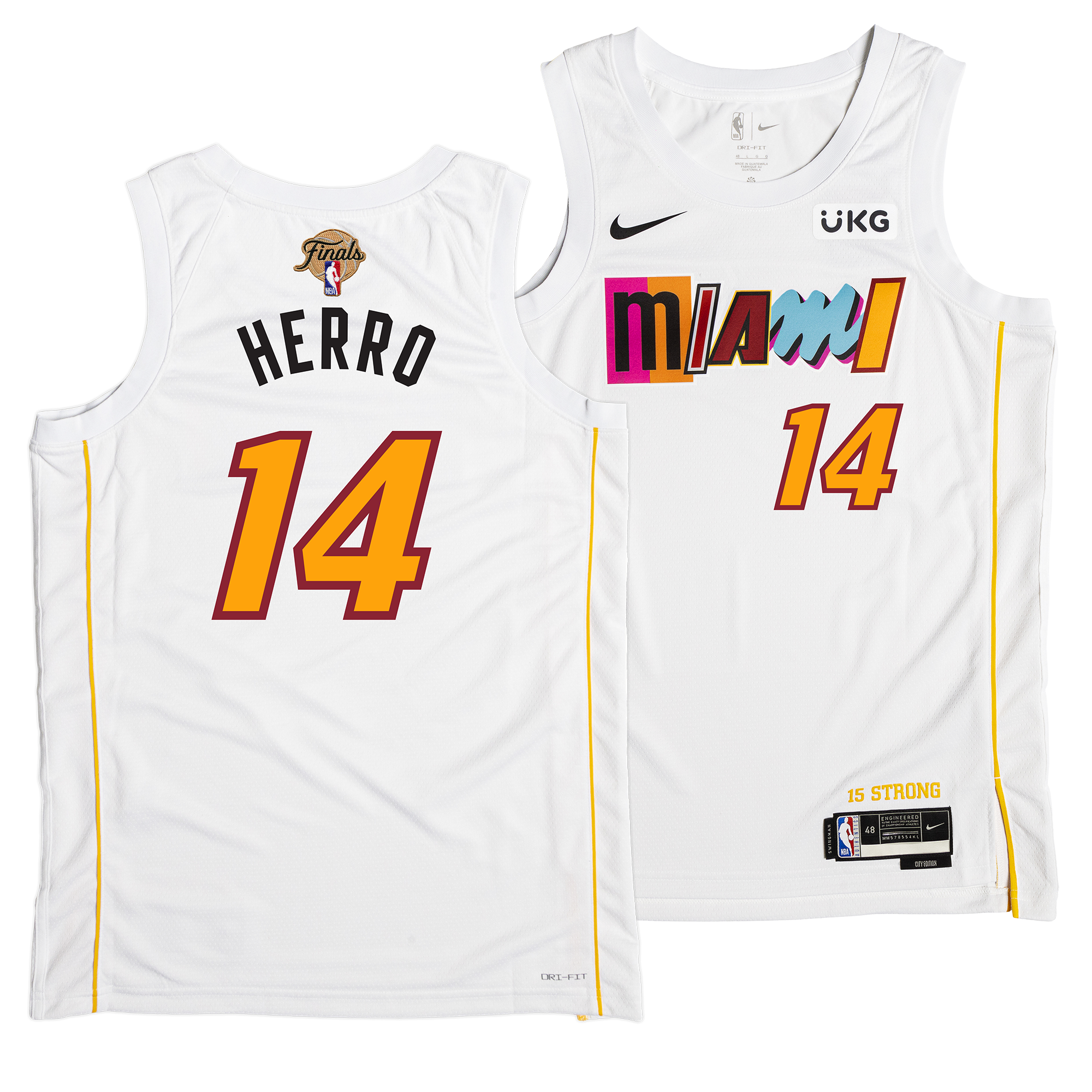Miami Heat Nike City Edition Swingman Jersey - Tyler Herro - Mens