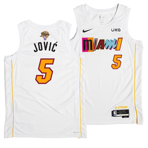 Nikola Jović Nike Miami Mashup Vol. 2 Swingman Jersey - Finals Edition
