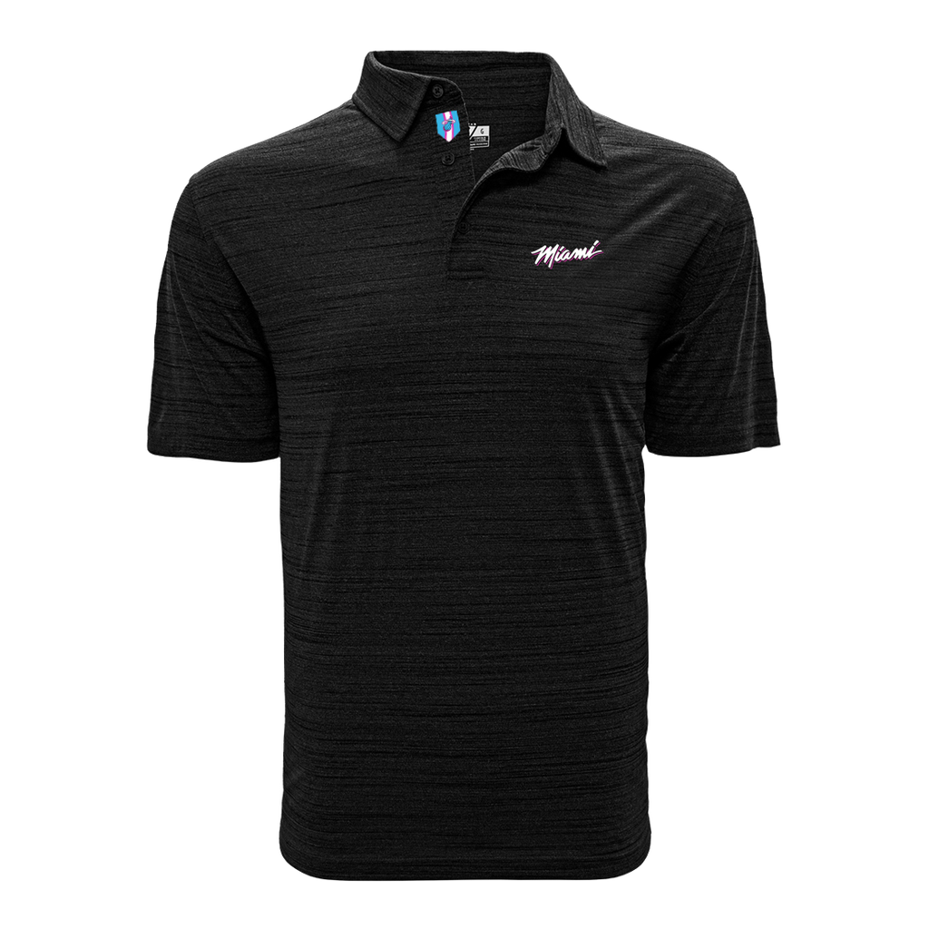 Levelwear ViceWave Sway Black Polo MENS POLOG LEVELWEAR    - featured image