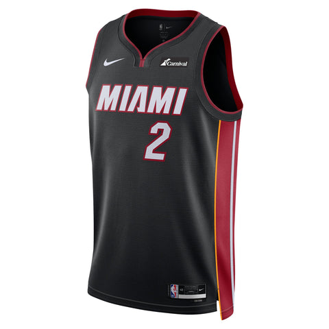 Terry Rozier III Nike Miami HEAT Icon Black Swingman Jersey