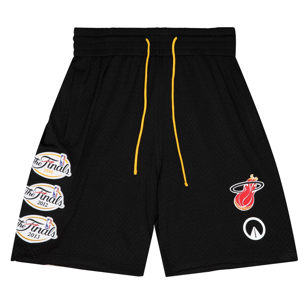 UNKNWN X Mitchell and Ness X Miami HEAT My Towns Fashion Shorts MENSSHORTS MITCHELL & NESS    - featured image