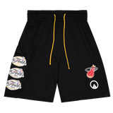 UNKNWN X Mitchell and Ness X Miami HEAT My Towns Fashion Shorts - 1