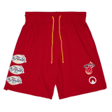 UNKNWN X Mitchell and Ness X Miami HEAT My Towns Red Fashion Shorts - 1