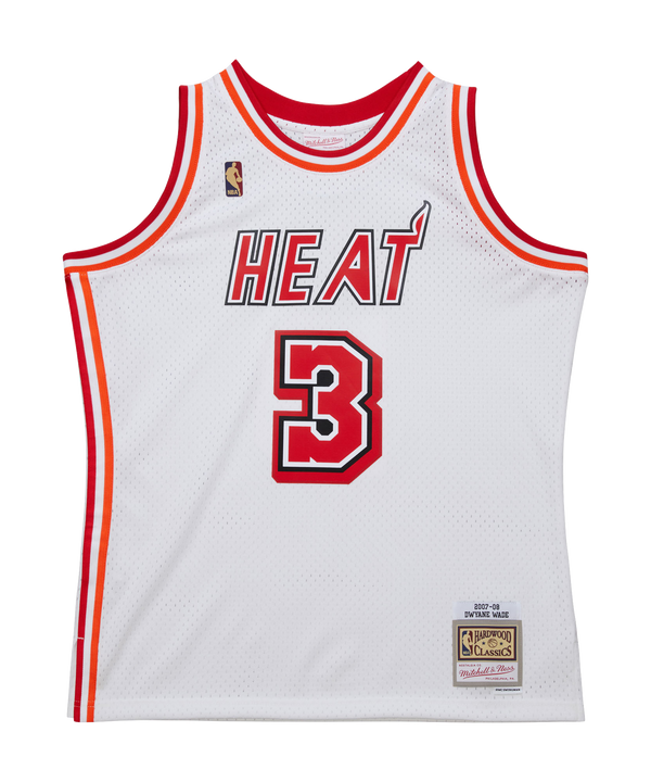 Miami heat white hot jersey for sale on sale