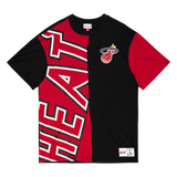 Mitchell and Ness Miami HEAT Play By Play Tee - 1