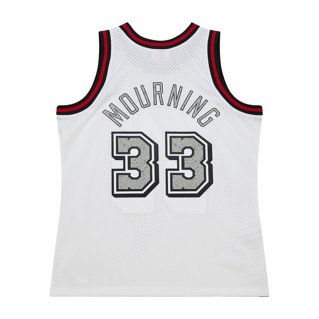 Alonzo Mourning Cement Swingman | Miami HEAT | Jersey