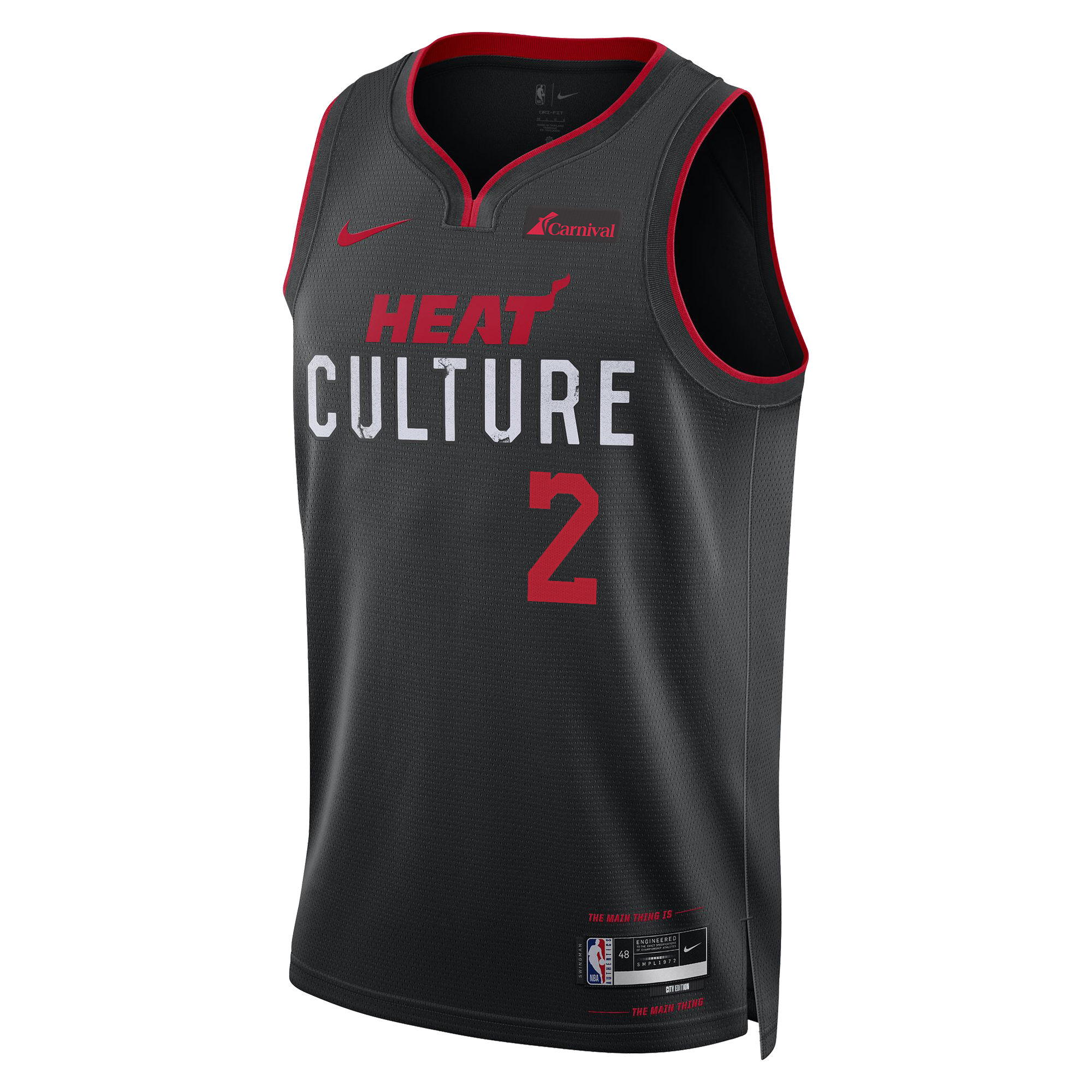 Terry Rozier III Nike HEAT Culture Swingman Jersey