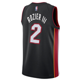 Terry Rozier III Nike Miami HEAT Icon Black Swingman Jersey - 2