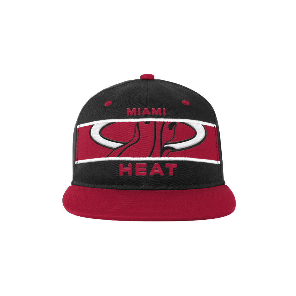 Miami HEAT Logo Bar Youth Snapback KIDSCAP OUTERSTUFF    - featured image