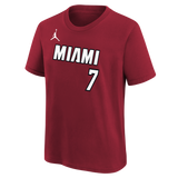 Kyle Lowry Nike Statement Red Name & Number Youth Tee - 1