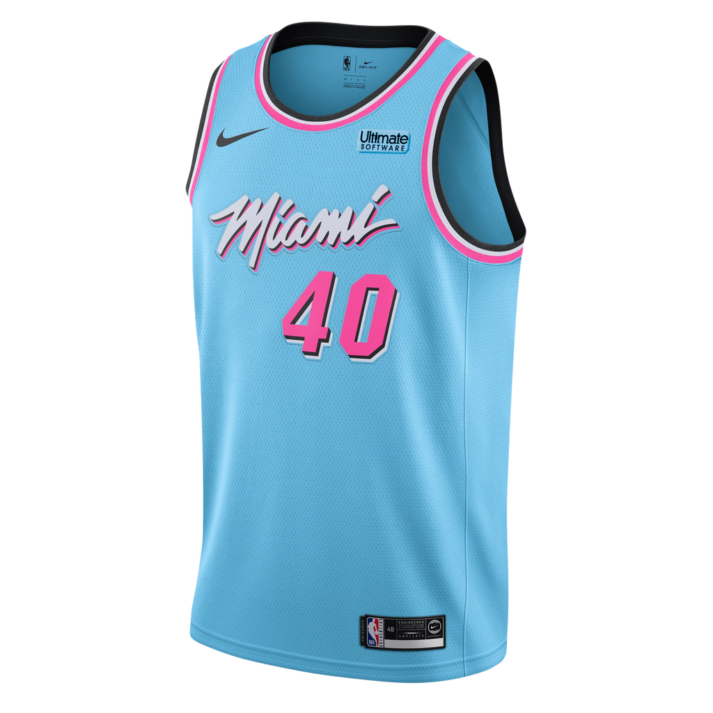 Udonis Haslem Nike Miami HEAT ViceWave Youth Swingman Jersey KIDS JERSEY OUTERSTUFF    - featured image