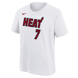Kyle Lowry Nike Association White Name & Number Youth Tee - 1