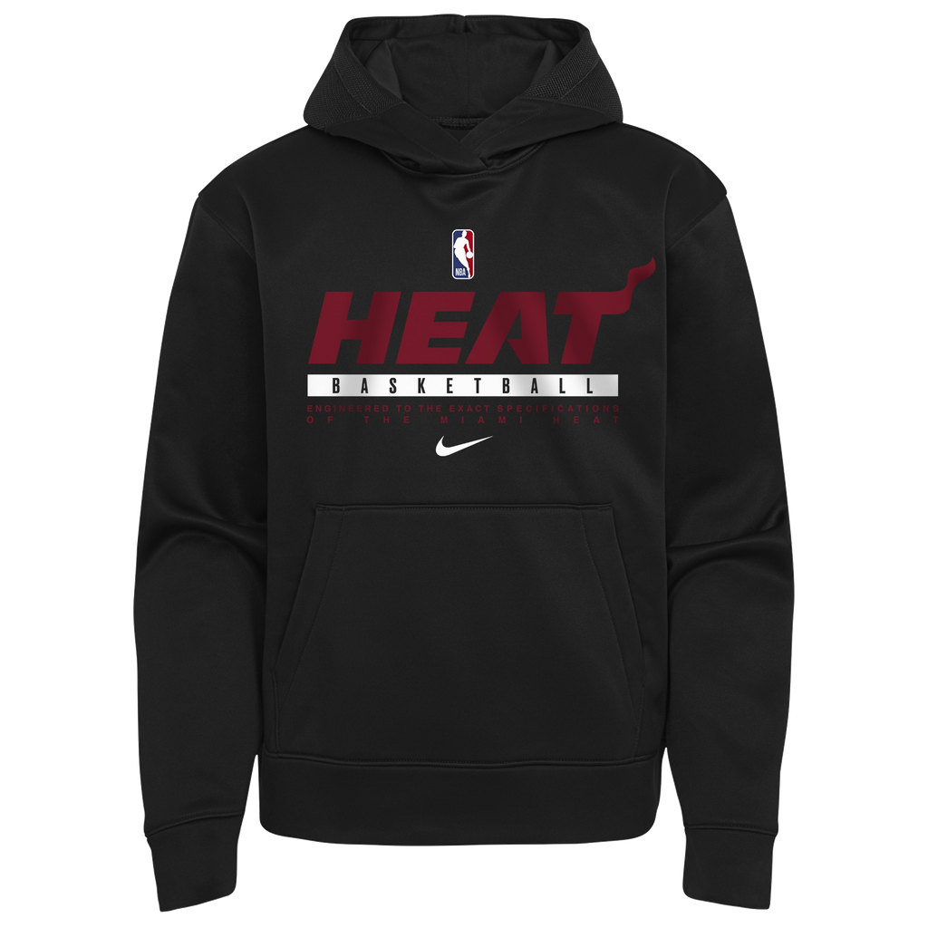 Nike Miami HEAT Spotlight Youth Black Hoodie KIDS OUTERO OUTERSTUFF    - featured image