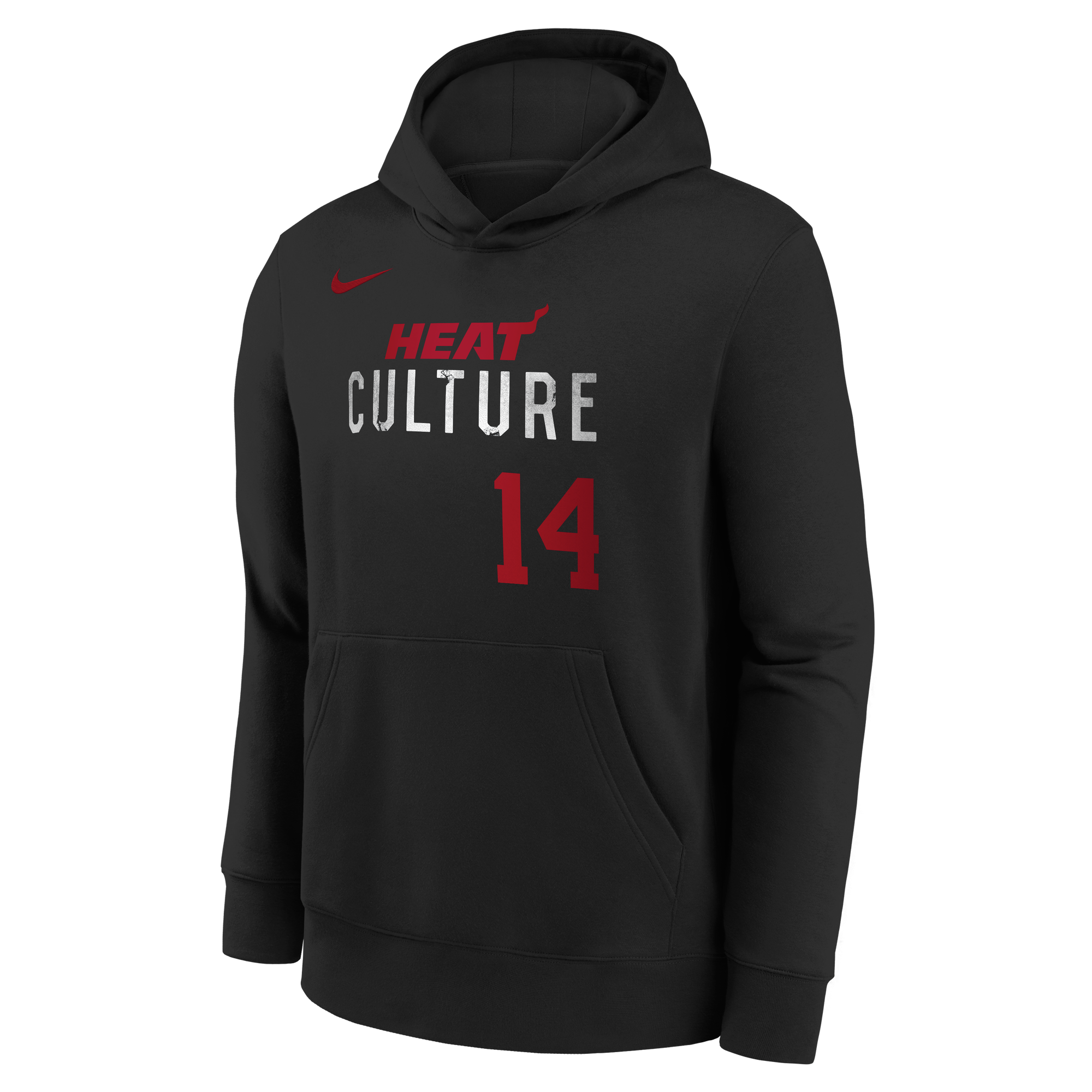 Tyler Herro Nike HEAT Culture Name & Number Youth Hoodie Youth Hoodie Nike   