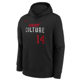Tyler Herro Nike HEAT Culture Name & Number Youth Hoodie - 1