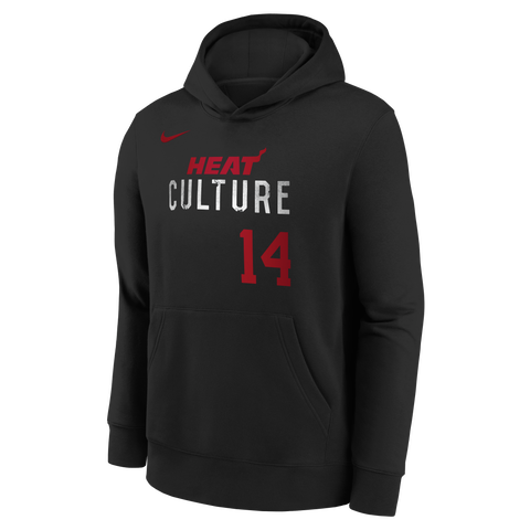 Tyler Herro Nike HEAT Culture Name & Number Youth Hoodie