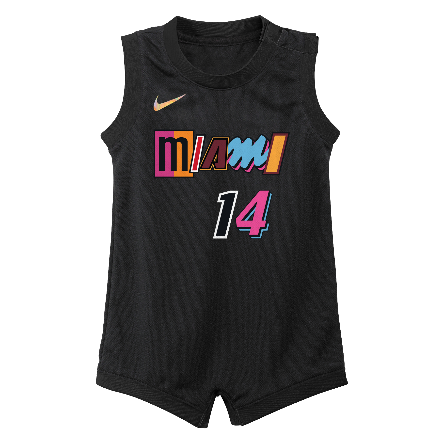 Tyler Herro Nike Miami HEAT Mashup Onesie Jersey Infant Jersey Nike   
