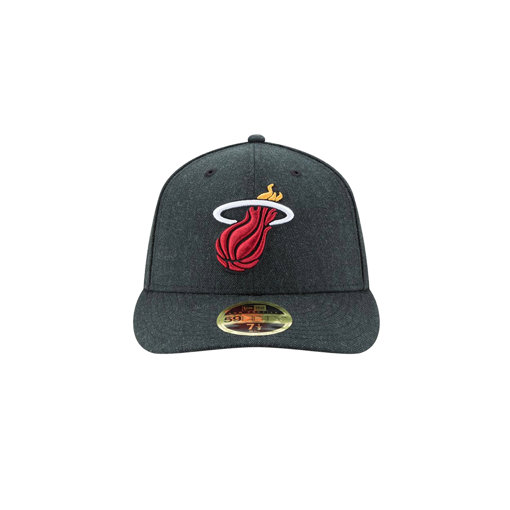 New Era Miami HEAT Heather Ace Fitted Fitted Hats New Era