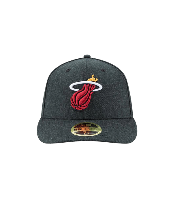 New Era Miami HEAT Heather Ace Fitted Fitted Hats New Era