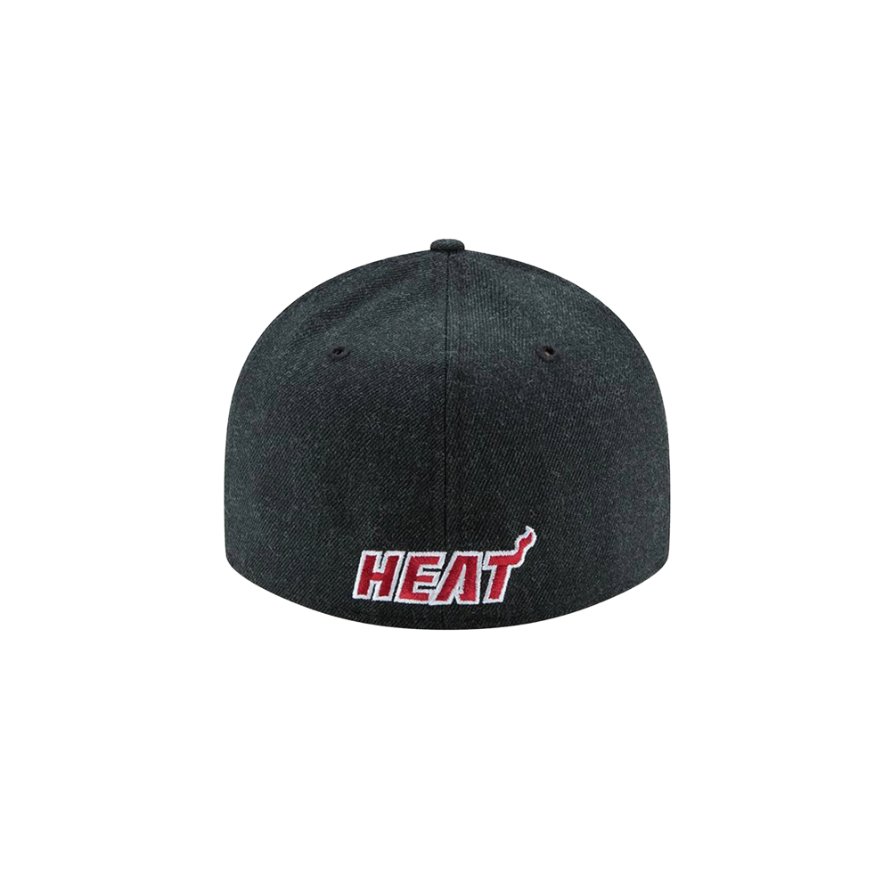 New Era Miami HEAT Heather Ace Fitted Fitted Hats New Era