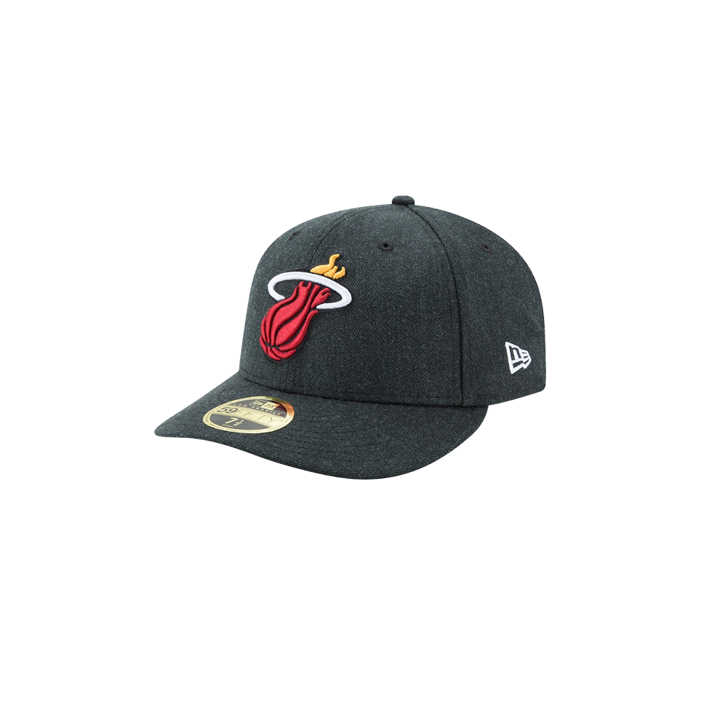 New Era Miami HEAT Heather Ace Fitted Fitted Hats New Era