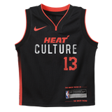 Bam Adebayo Nike HEAT Culture Kids Replica Jersey - 1