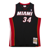 Ray Allen Mitchell & Ness Miami HEAT 2012-13 Swingman Jersey - 1