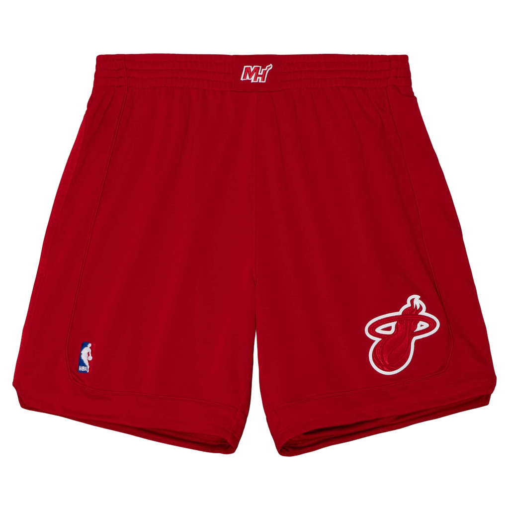 Mitchell and Ness Miami HEAT 2012-13 Christmas Day Authentic Shorts MENSSHORTS MITCHELL & NESS    - featured image