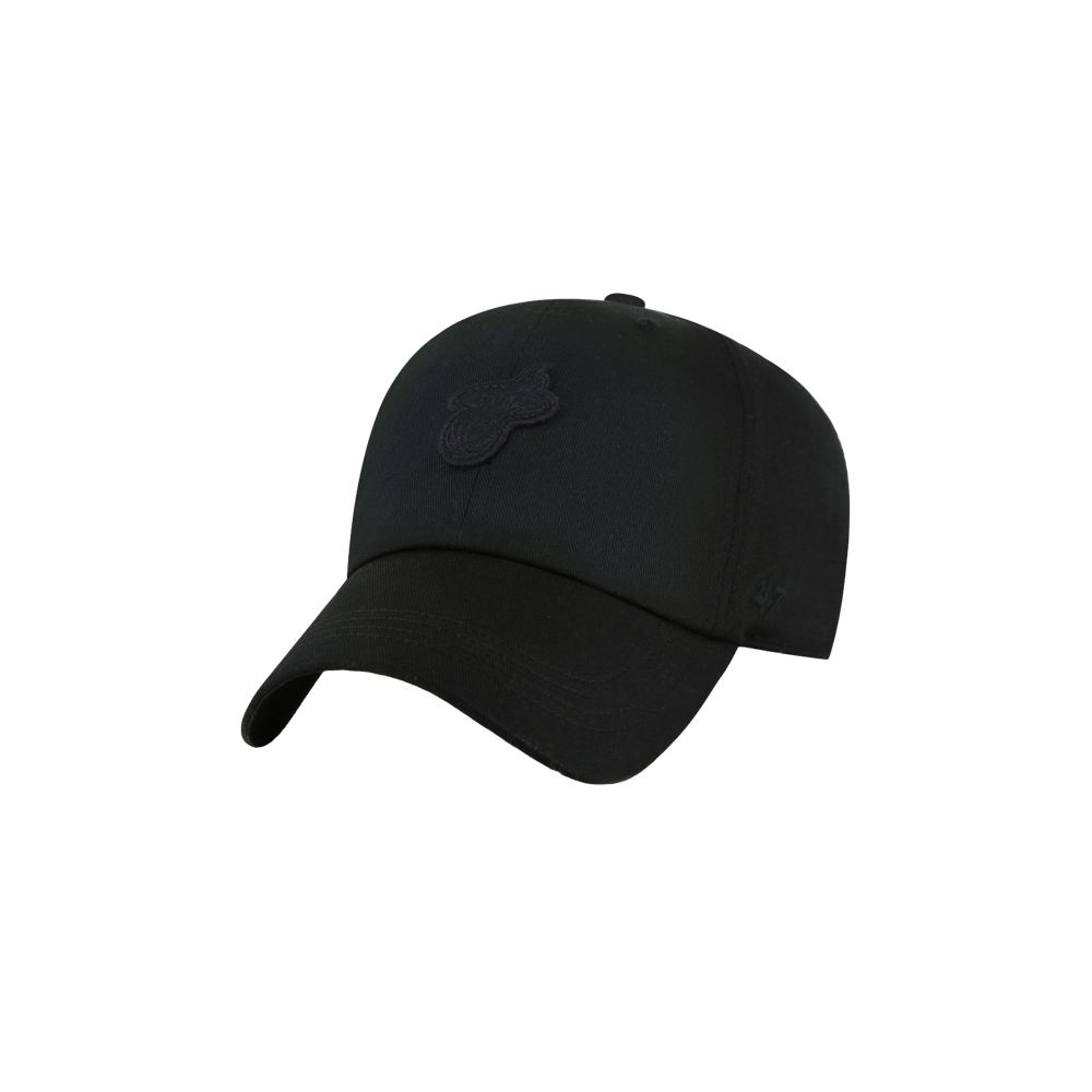 The '47 Brand Miami HEAT Contemporary Black Cleanup Hat is a cotton cap with a cartoon design. One size fits most. Spot clean for best results.