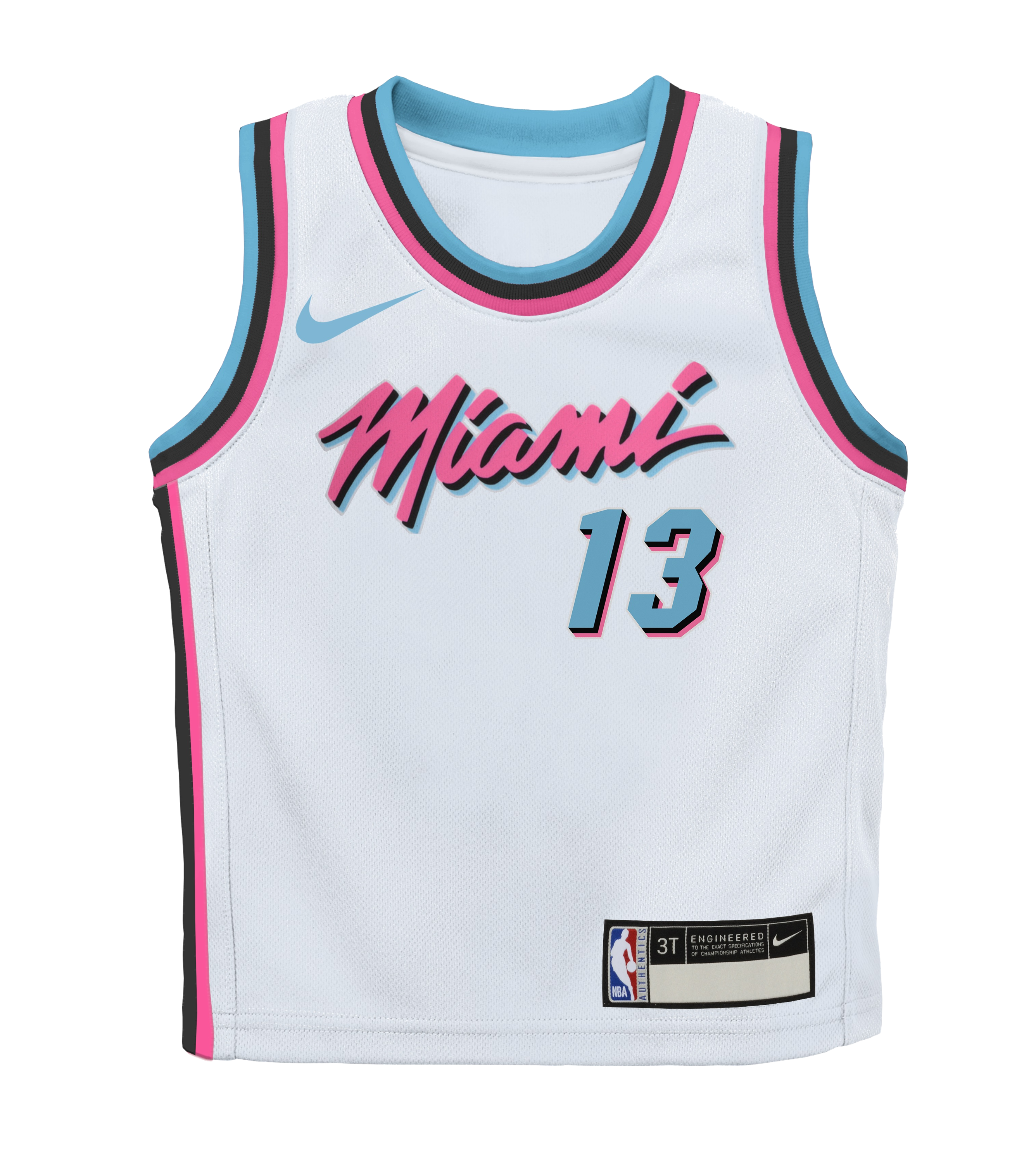 Bam Adebayo Nike Vice Kids Replica Jersey Miami Heat