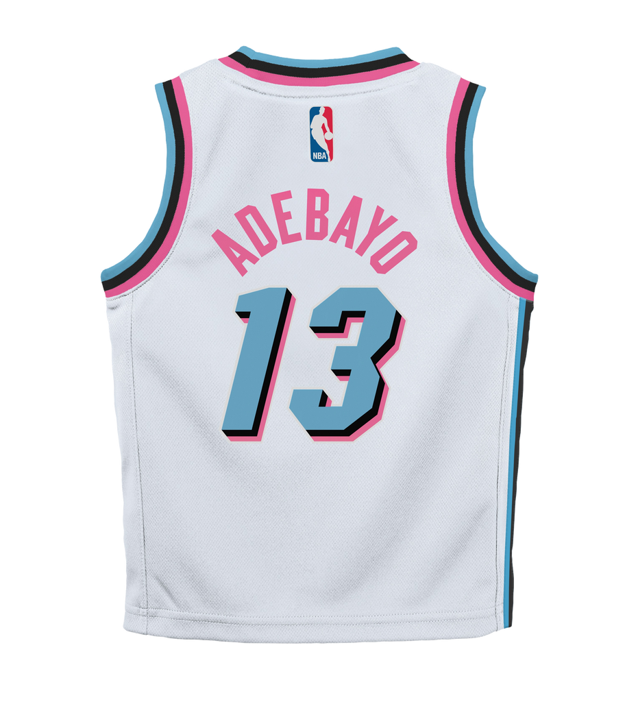 Bam Adebayo Nike Vice Kids Replica Jersey Miami Heat