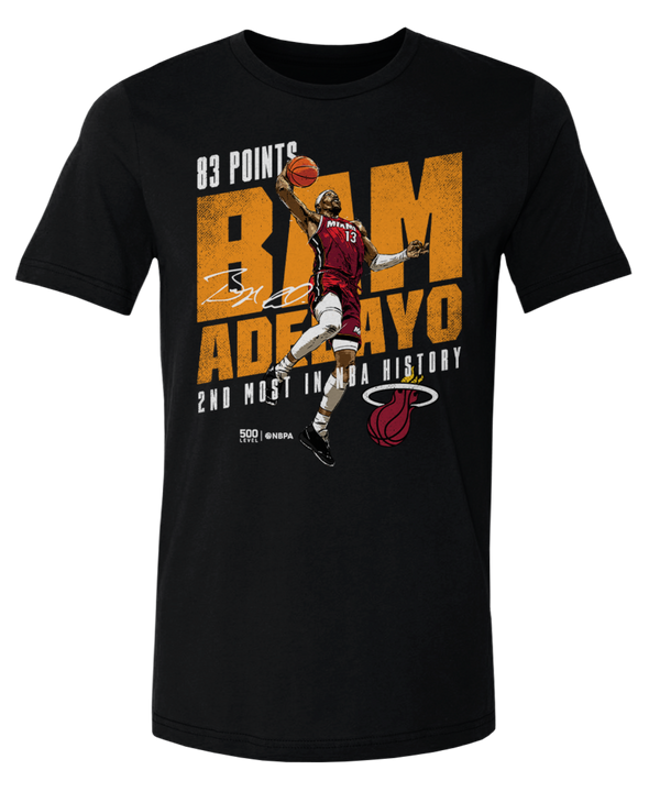 The 500 Level Bam Adebayo Miami HEAT 