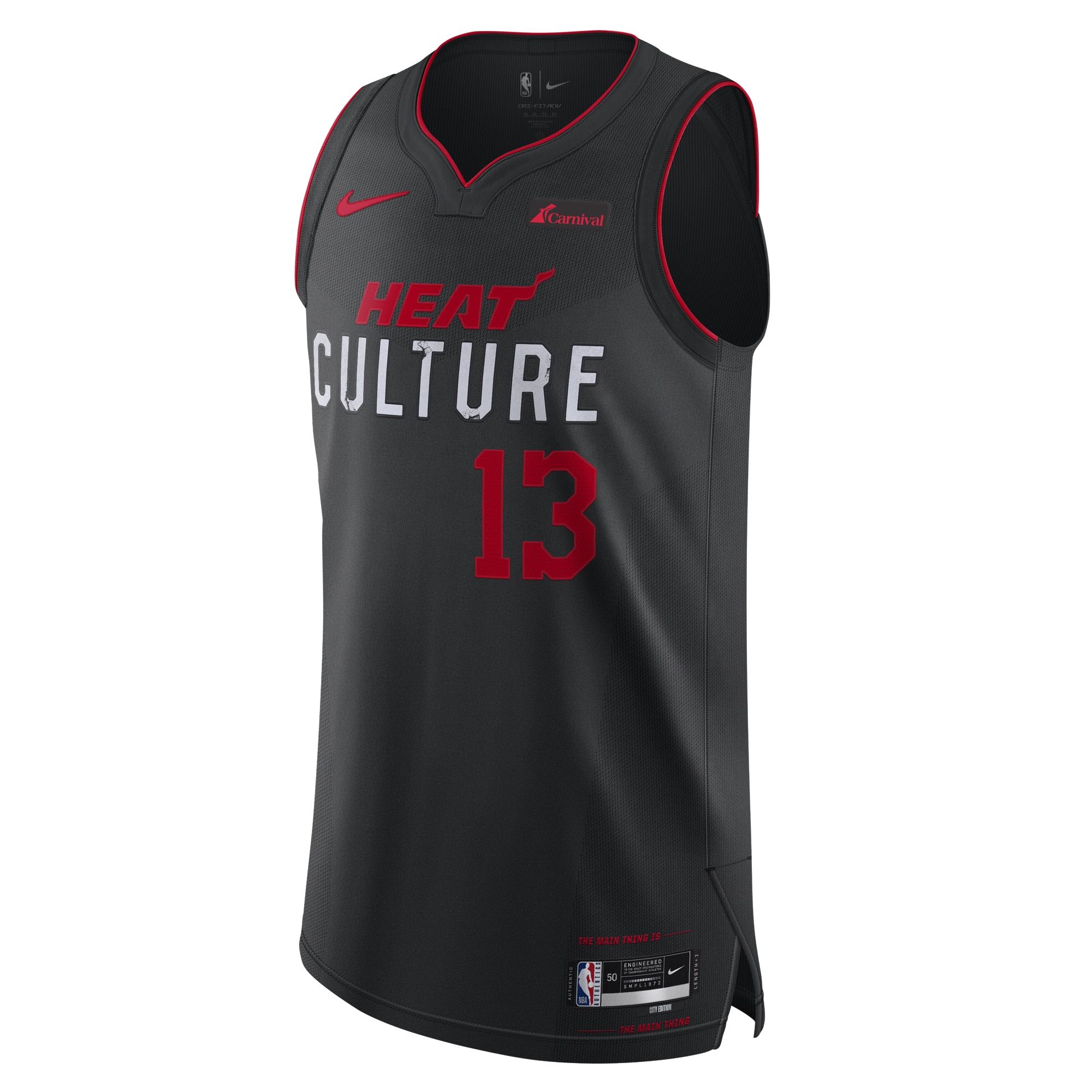 Bam Adebayo Nike HEAT Culture Authentic Jersey â Miami HEAT Store