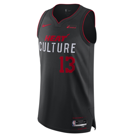 Bam Adebayo Nike HEAT Culture Authentic Jersey
