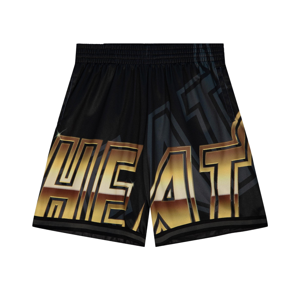 Miami heat hot sale big face shorts