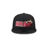 New Era Miami HEAT Logo Blend Snapback - 1
