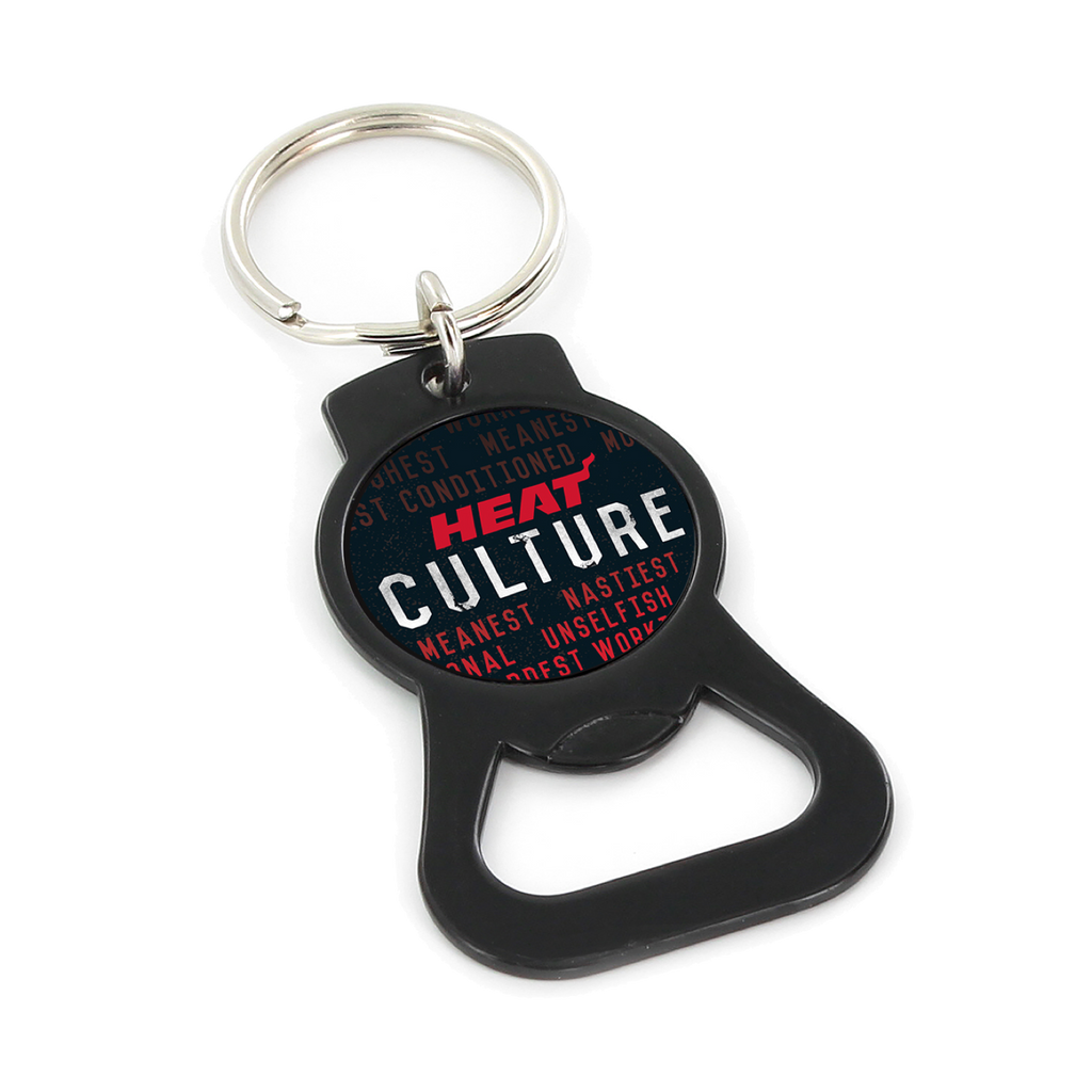 HEAT Culture Bottle Opener Keychain NOV. MISC.Z AMINCO    - featured image
