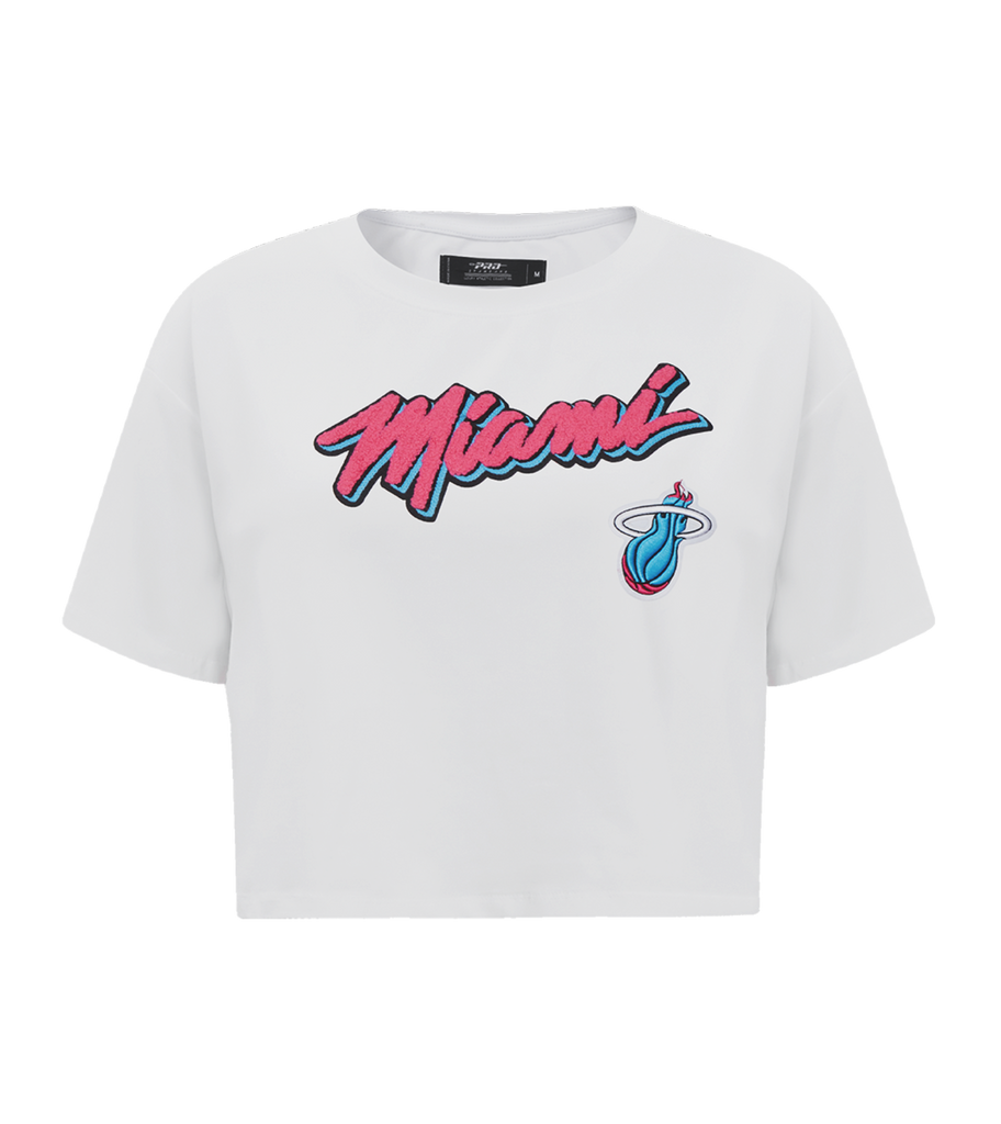 Pro Standard Miami HEAT Boxy Crop Tee|Miami HEAT|Tee