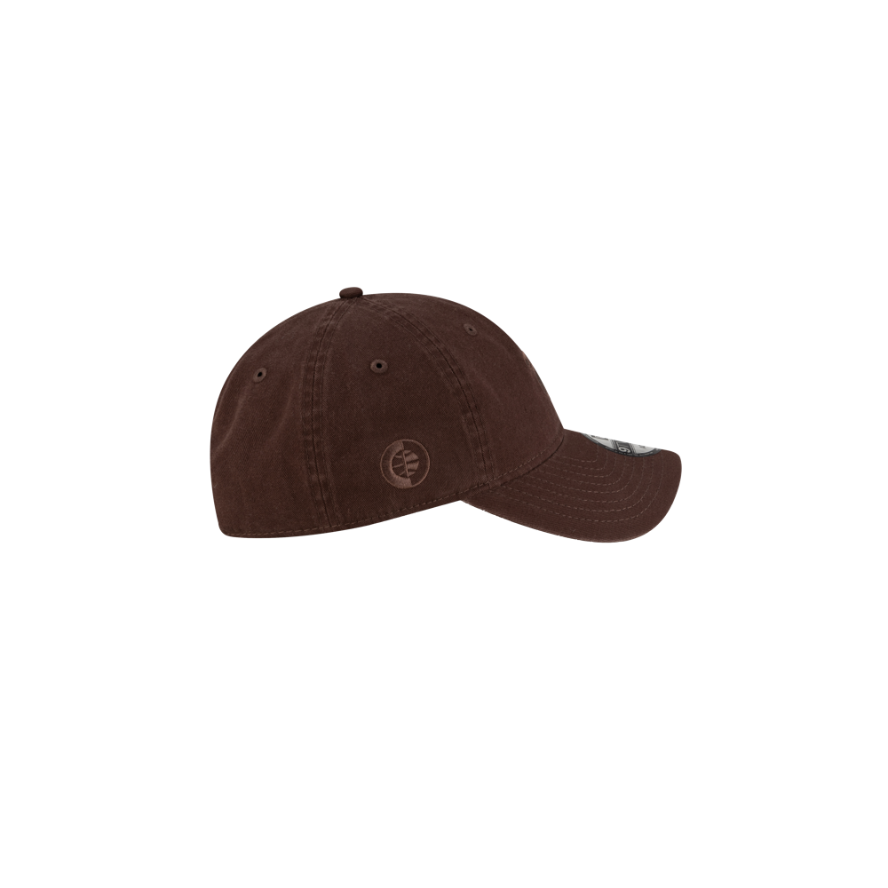 Court Culture Ball & Flame Chocolate Dad Hat |Miami HEAT| Dad Hat