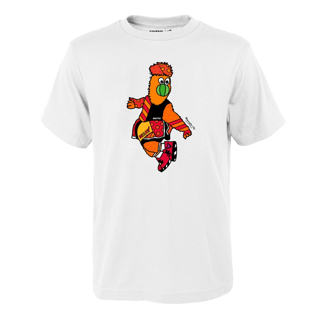 Britto x HEAT Burnie Toddler Tee Toddlers OUTERSTUFF    - featured image